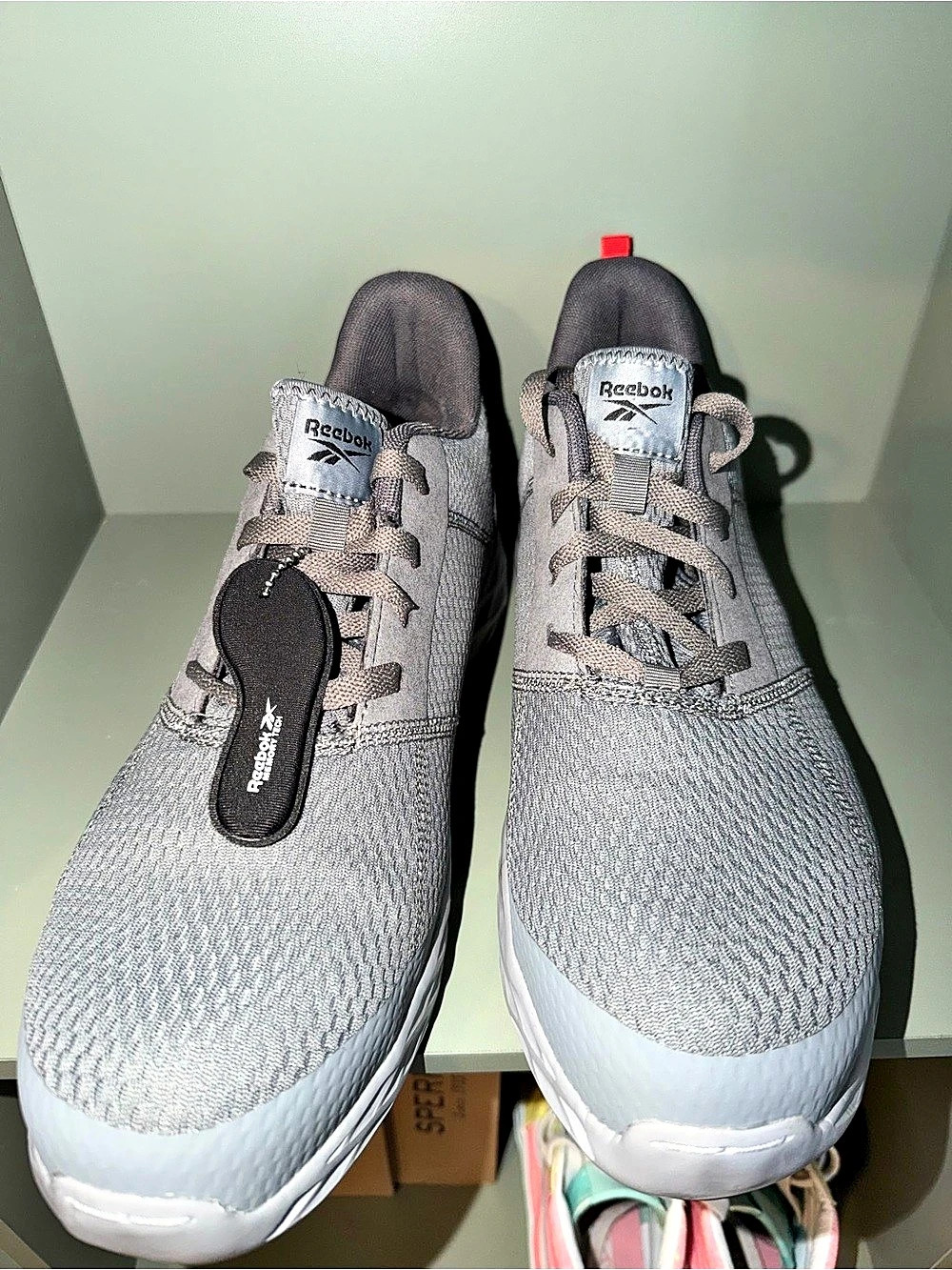 Reebok Astrostrike Men's Work Sneakers with composite toe Gray sizes 10,11,15